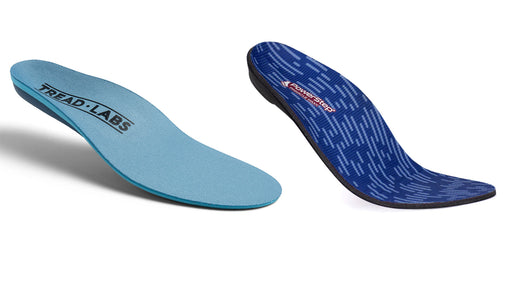 Tread Labs Pace Insoles vs. Powerstep Pinnacle Maxx