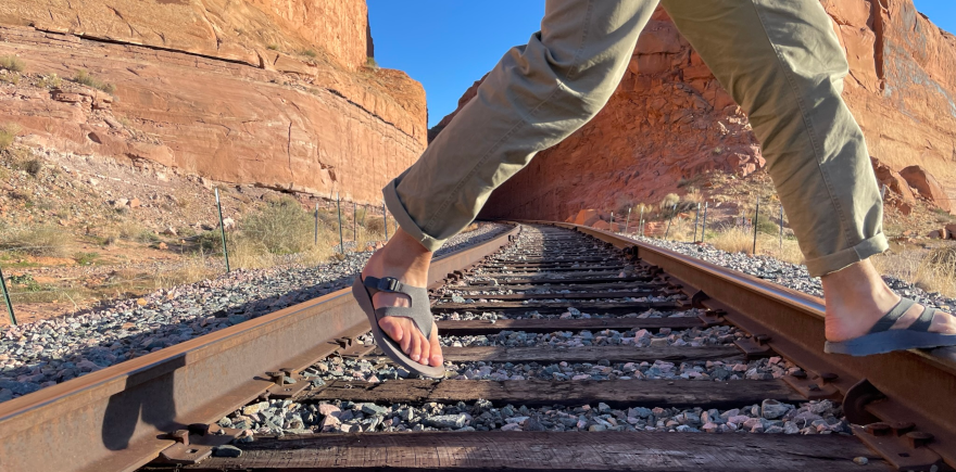 Sandals with arch discount support and heel cup