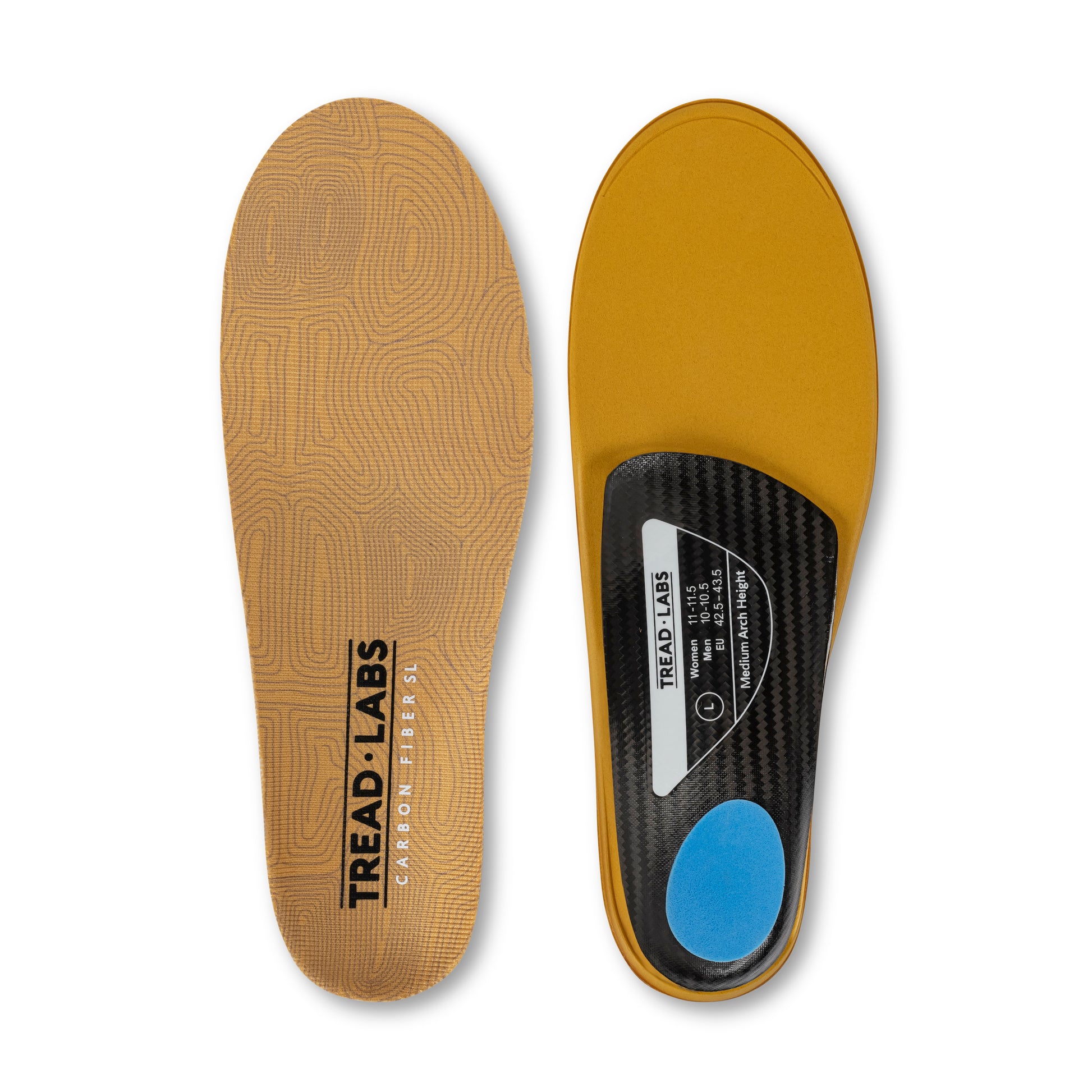 rubber tread for shoes TREAD LABS Carbon Fiber SL Insoles