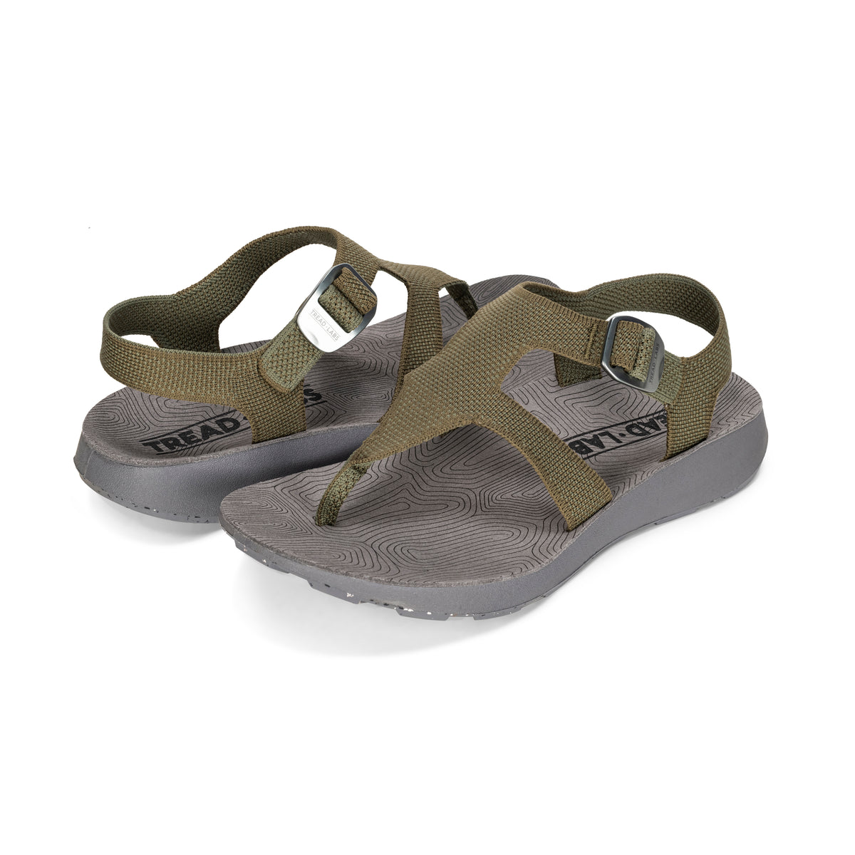 Tread Labs Athletic Green Albion Sandals Mens 12 TREAD LABS Women main image 3