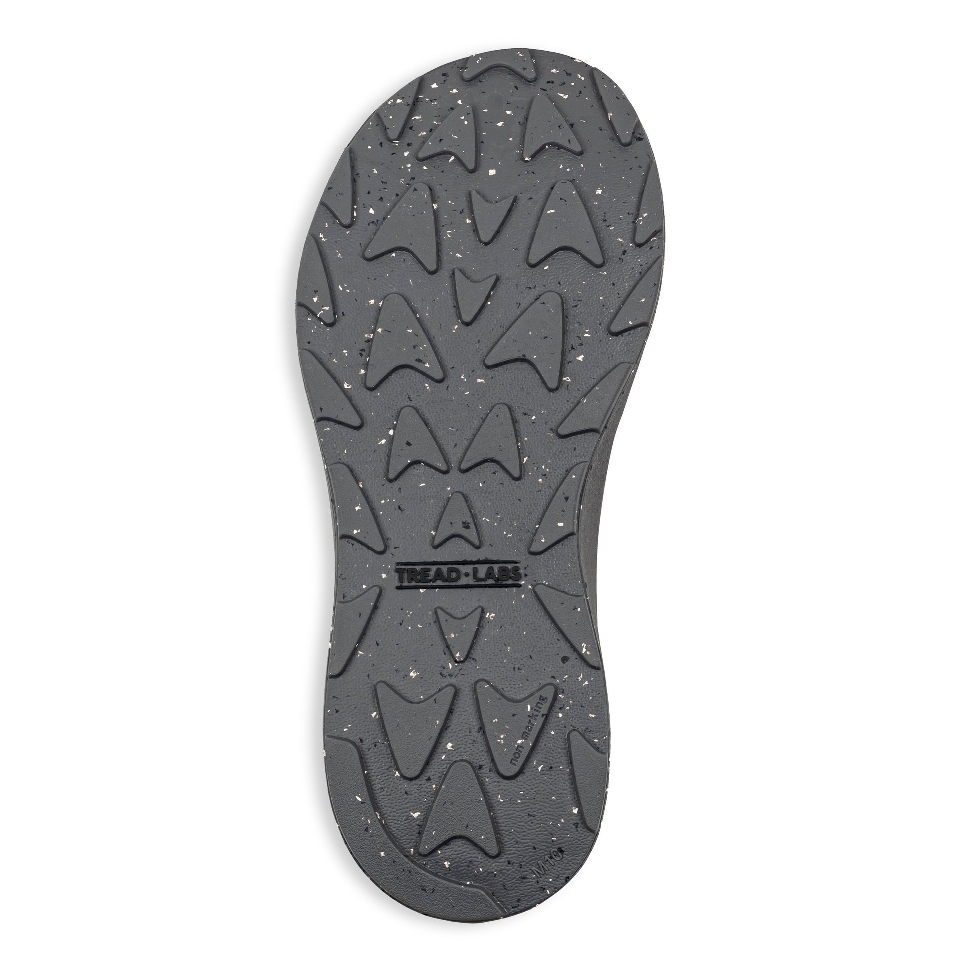 Men's Redway Slide Sandal bottom view on a white background.