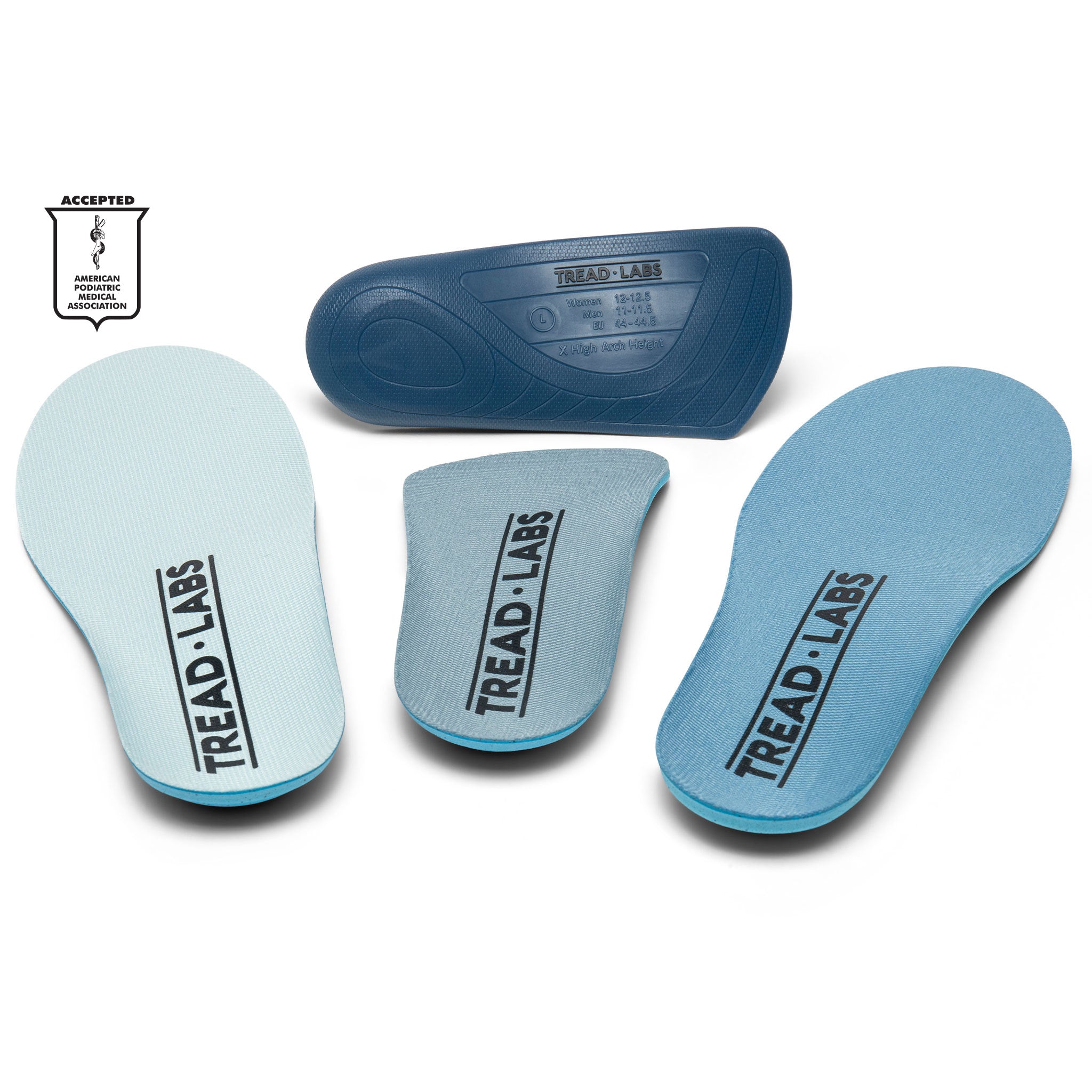 Pace Insole Kit | Firm Arch Support + Extra Top Covers