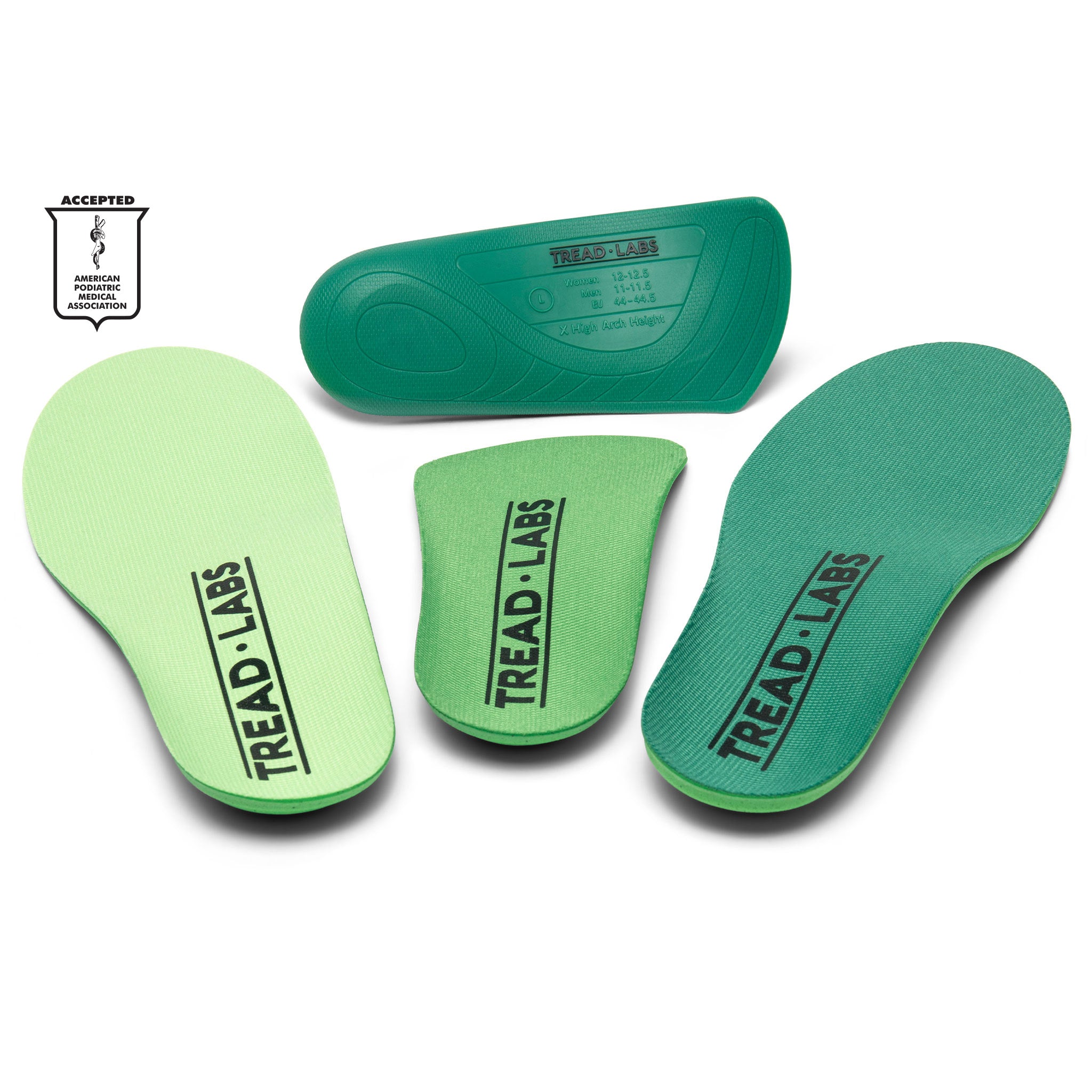 Ramble Insole Kit Everyday Support Extra Top Covers Tread