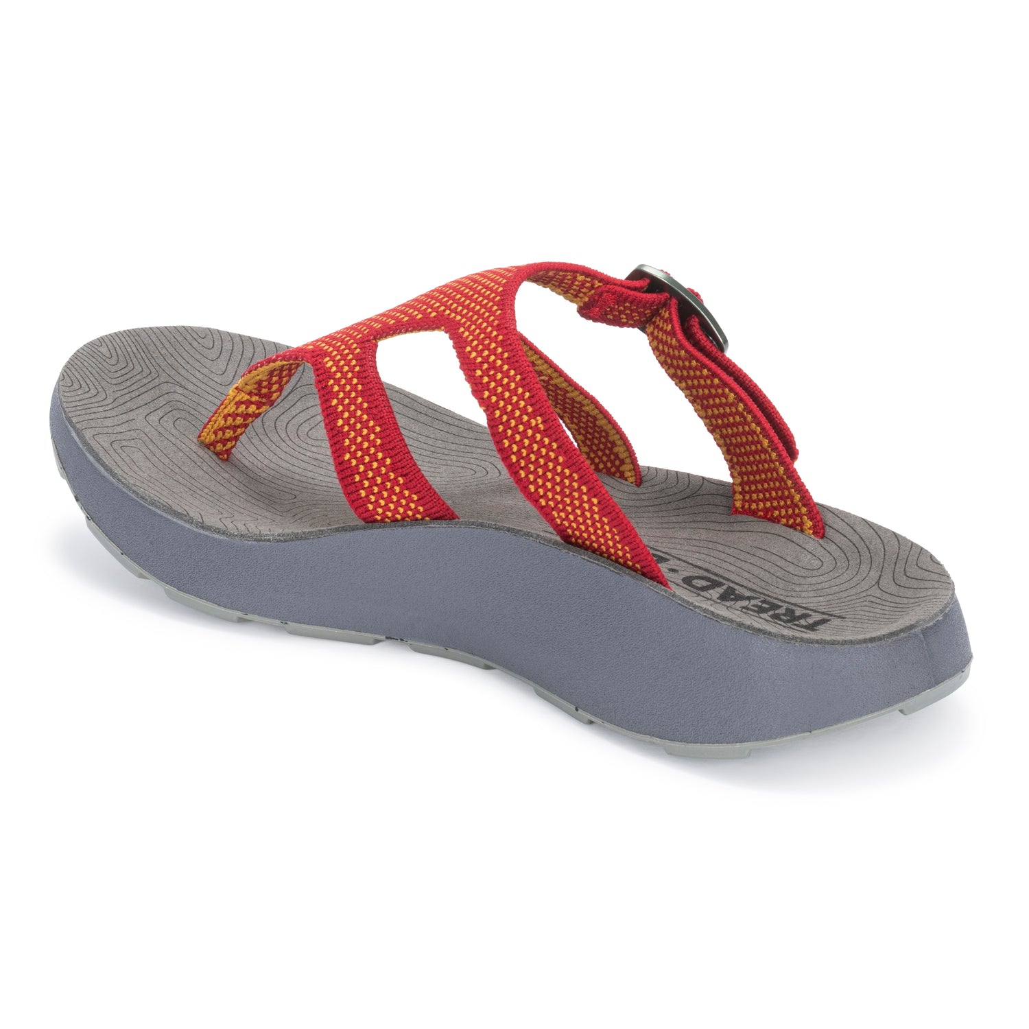 Women's Covelo Sandal with Arch Support in Fire Red