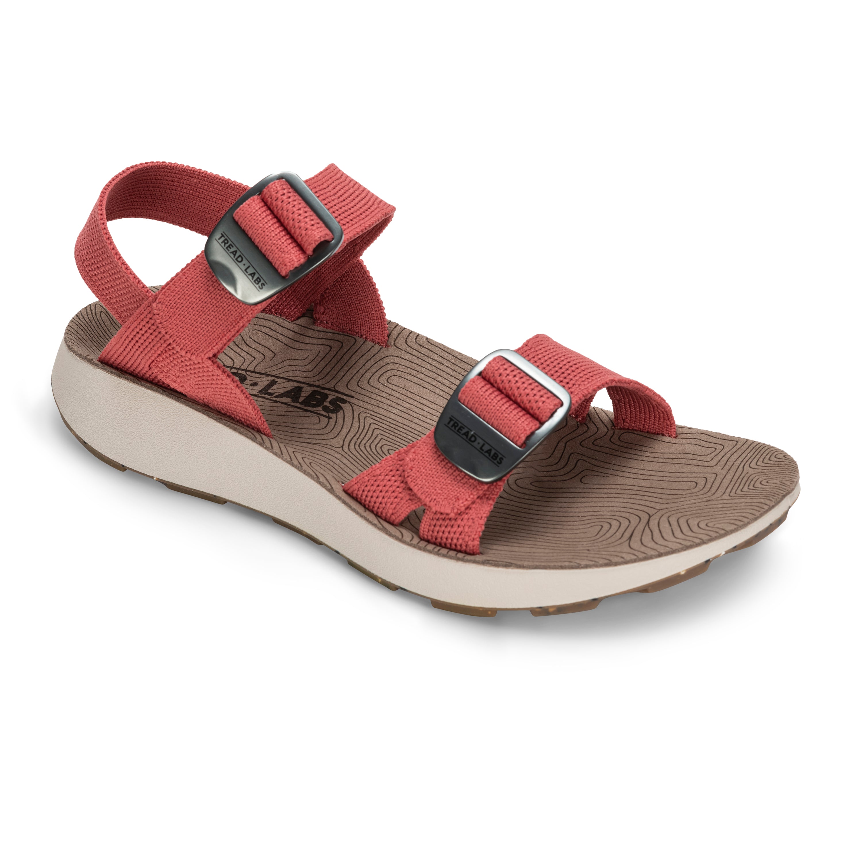 stina スティナ　Rebel Tulip mocha TREAD LABS Refreshed Women's Salinas Sandal | Supportive Knit