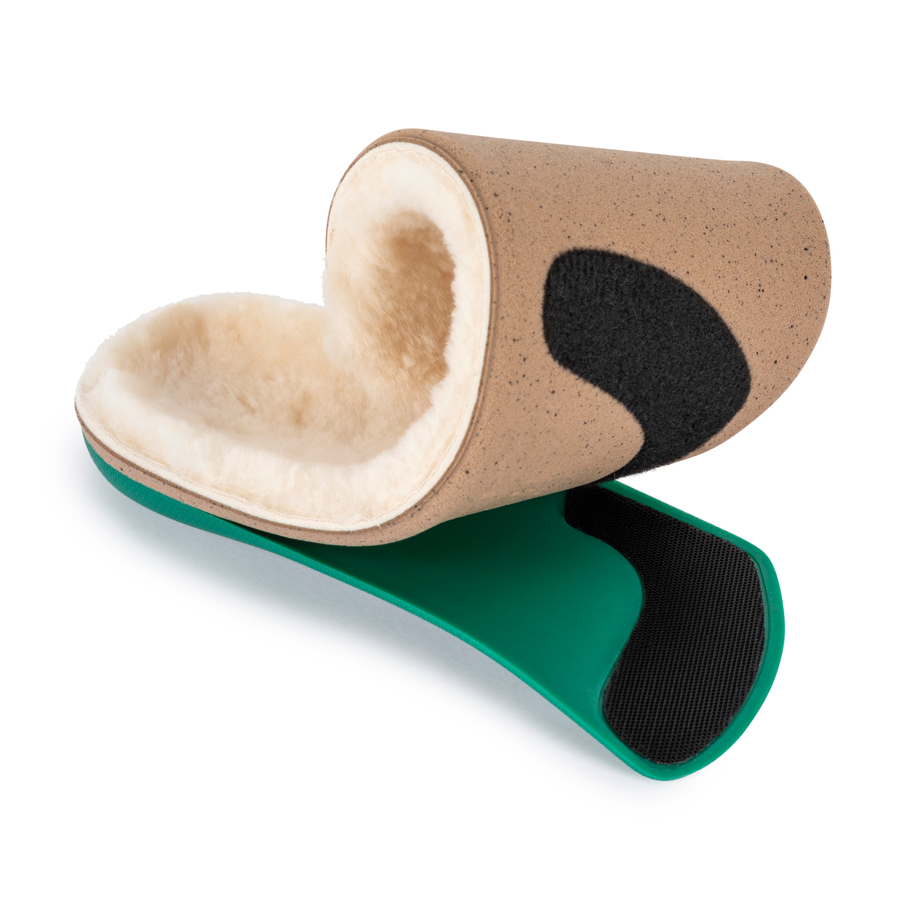 Shearling insoles with arch support sale