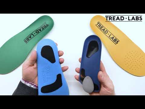 Metatarsal pads for orthotics by Tread Labs